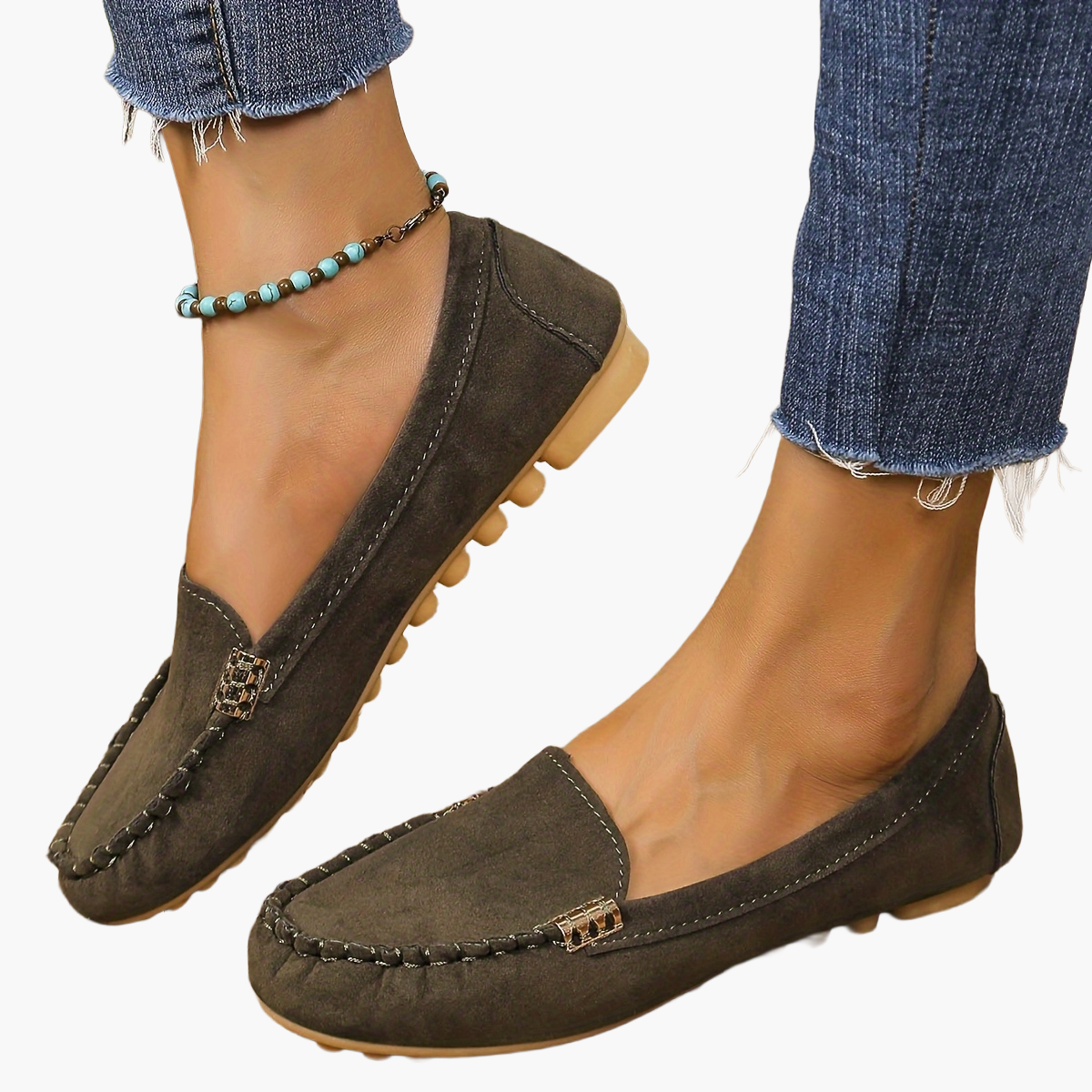 Women's Moccasin Slippers for Everyday and Leisure – Comfortable Loafers in a Modern Style