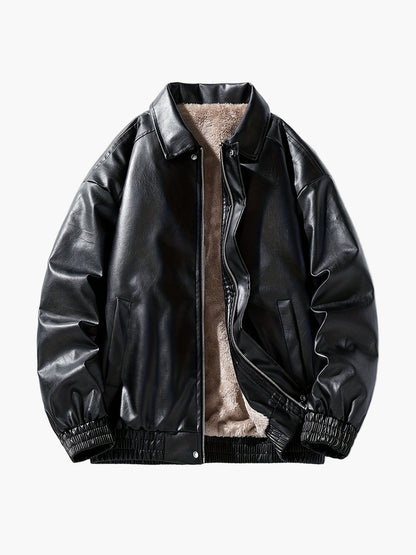 Men's bomber jacket in casual style with zipper – ideal for leisure and everyday use