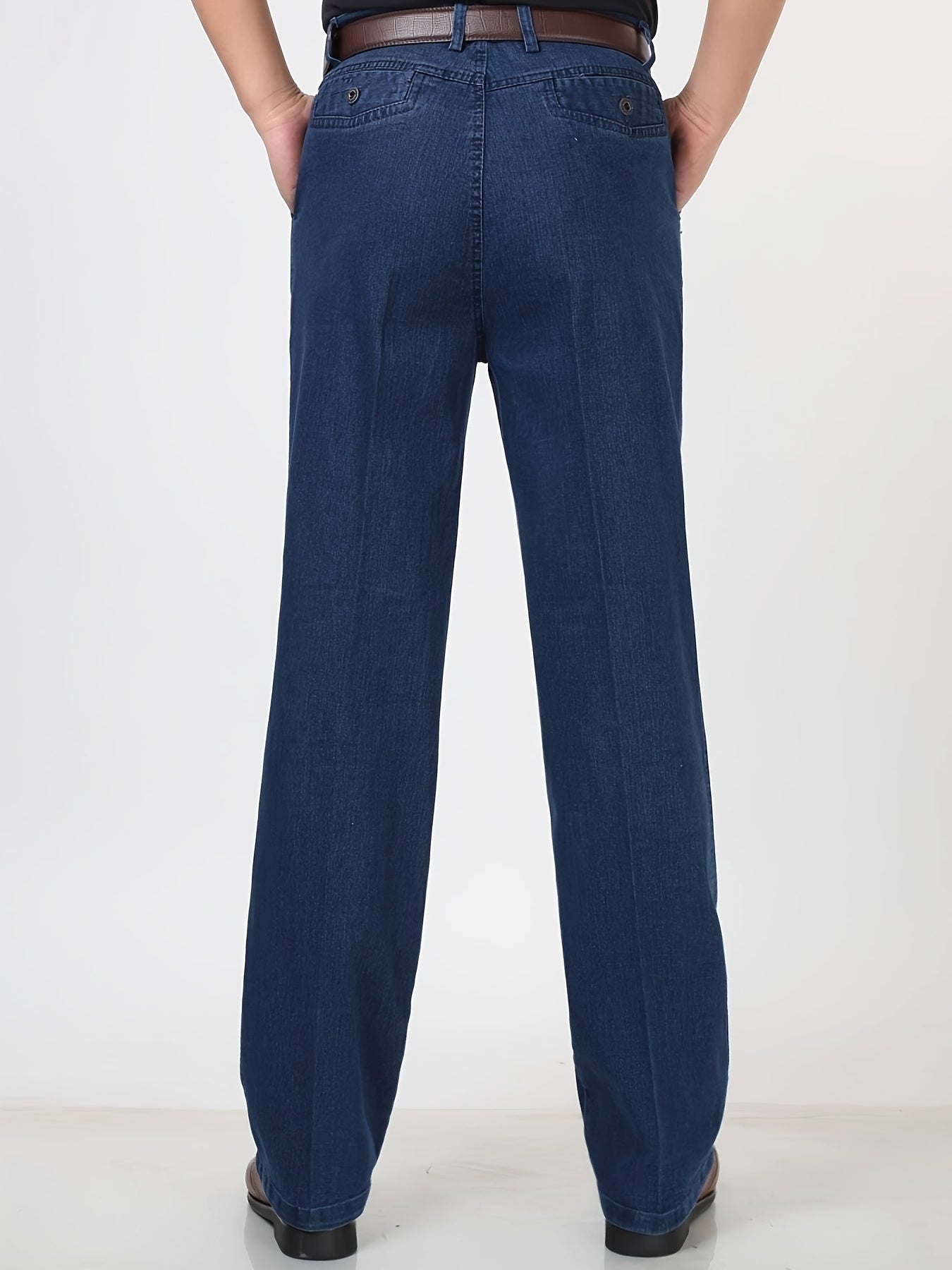 Men's Straight Cut Casual Pants – Classic & Versatile for Everyday and Business