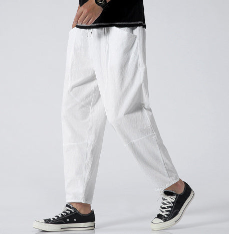 Men's Harem Pants Casual Loose Fit – Casual Leisure Pants in Modern Streetwear Style