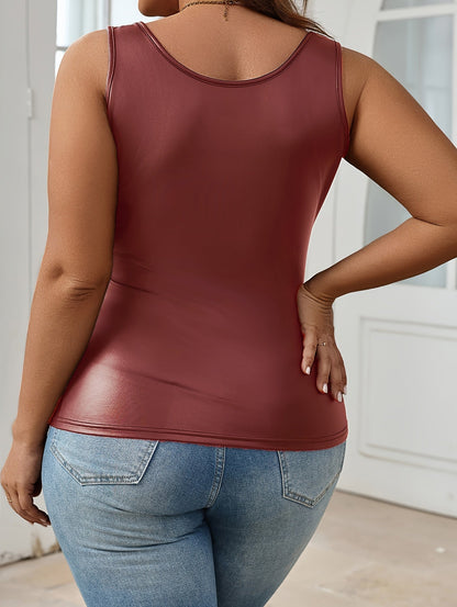 Women's Basic Tank Top in a Modern Look – Fitted Top for Leisure and Everyday Wear