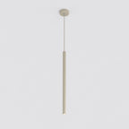 Hanglamp Selter staal modern beige, 1 fitting G9, max. 8 W led, verstelbare hoogte