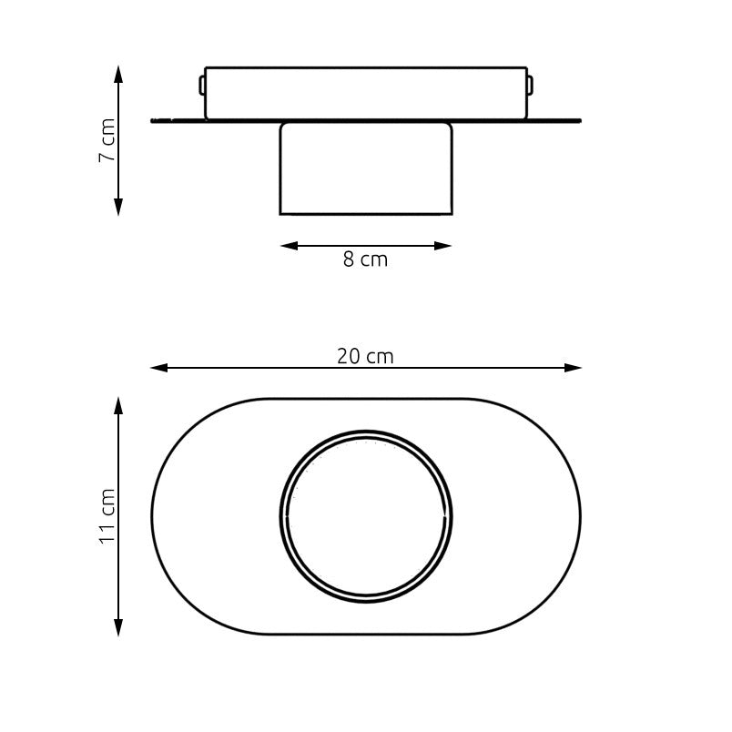 Plafondlamp gepoedercoat staal Stilo, modern, mat zwart, 1 lichtpunt, voor woonkamer, eetkamer of kantoor