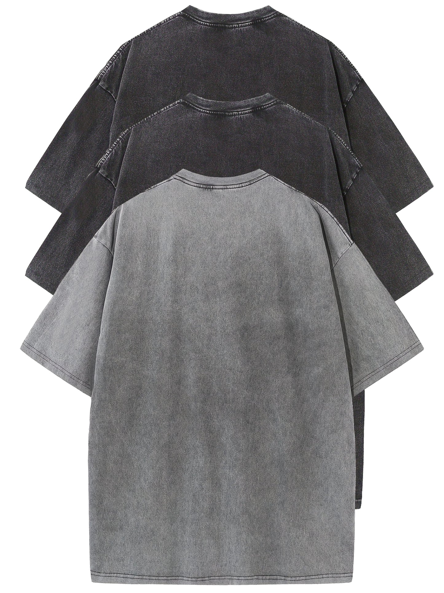Herren Oversize T-Shirt 3er Pack – Trendiges Streetwear Basic für Freizeit & Alltag