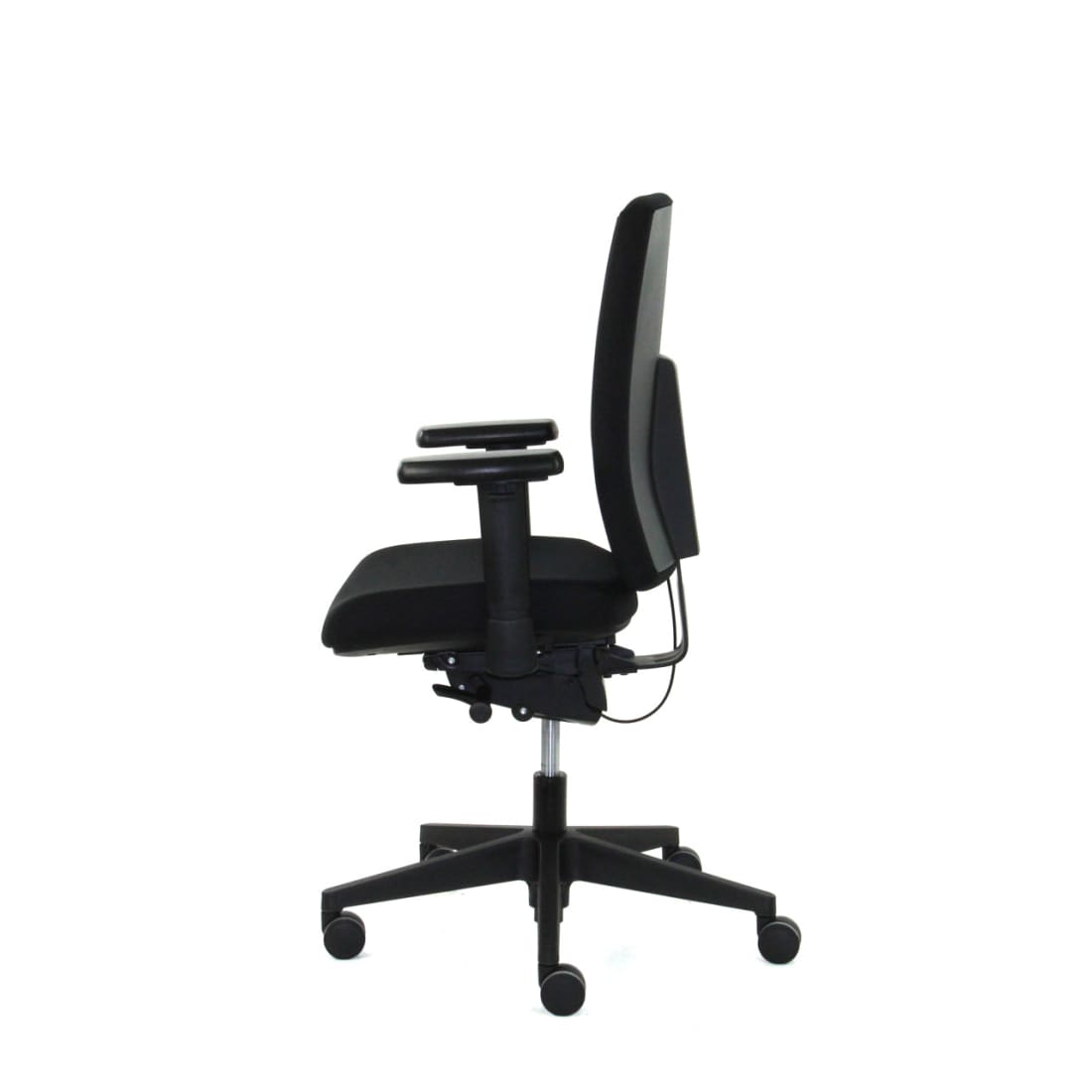 Bureaustoel ergonomisch zwart Ramblas Comfort, verstelbare armleggers, lendensteun en zitdiepte