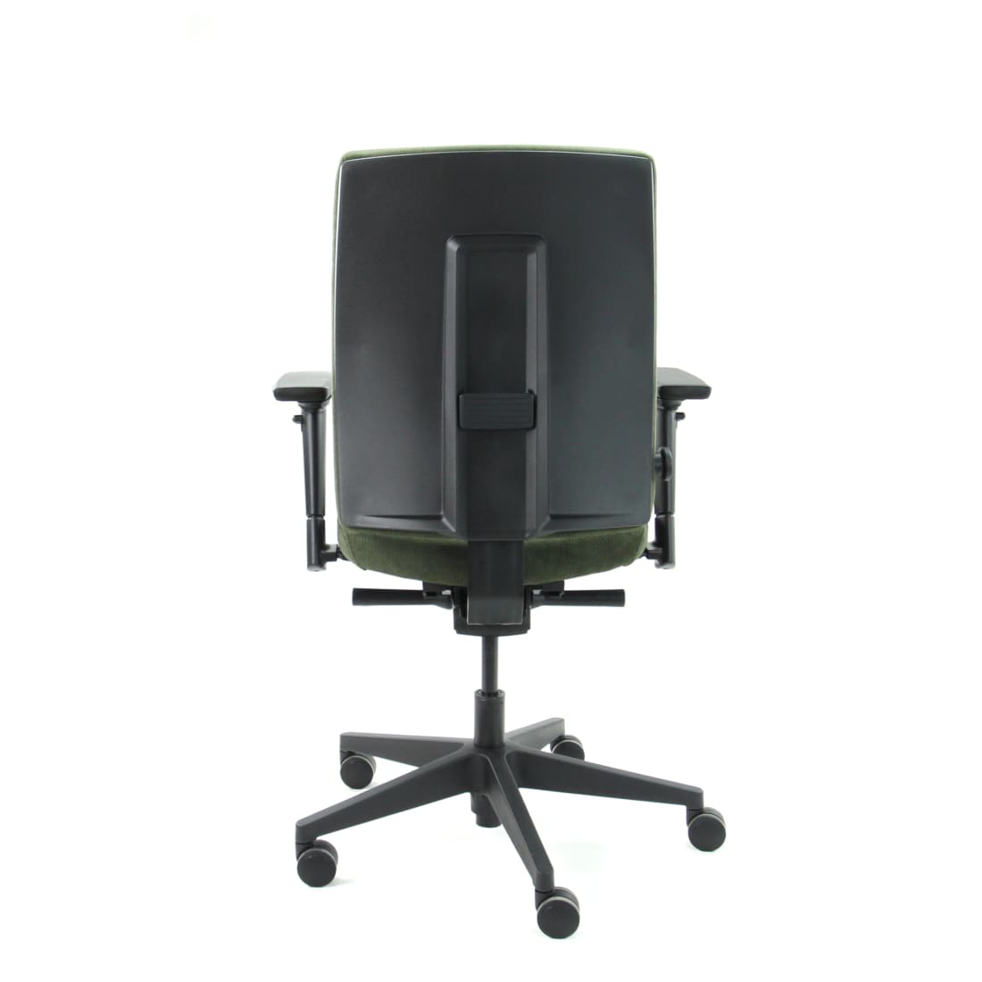 Bureaustoel ergonomisch Regain-stof groen Eva Comfort, verstelbare lendensteun en 4D-armleggers