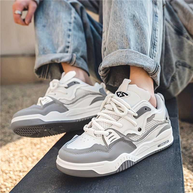 Men's Low Sneakers Streetwear Chunky Casual Shoes for Autumn and Sports
