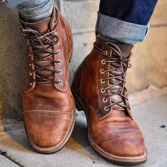 Herren stiefel – Klassische Schnürboots für Alltag und Business