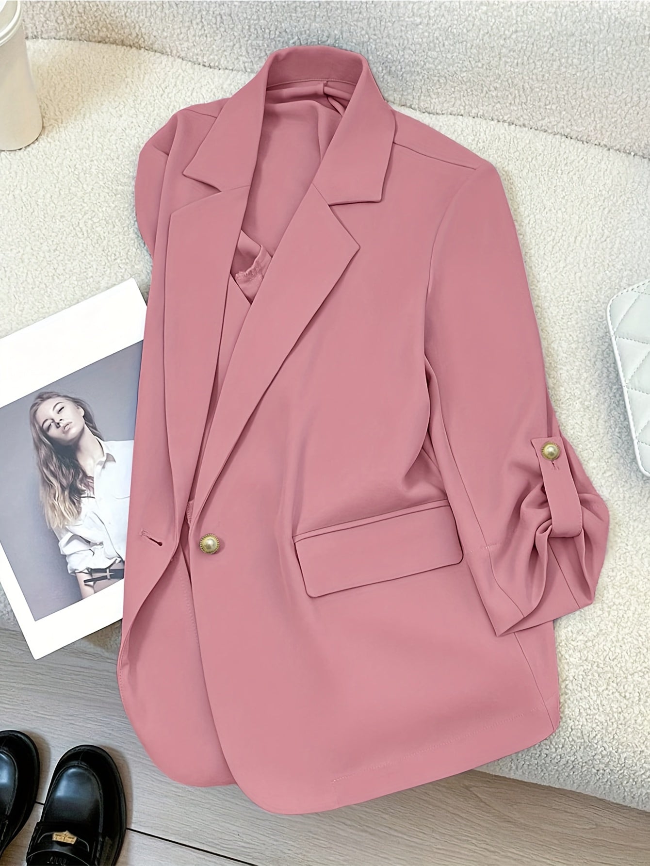 Women's Blazer Set – Modern Business Casual Suit for Office & Everyday Wear