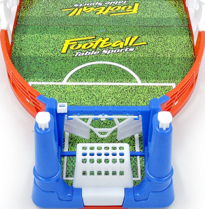 Children's Table Football Game Mini Table Soccer for Two Players – Family Fun and Skill Game
