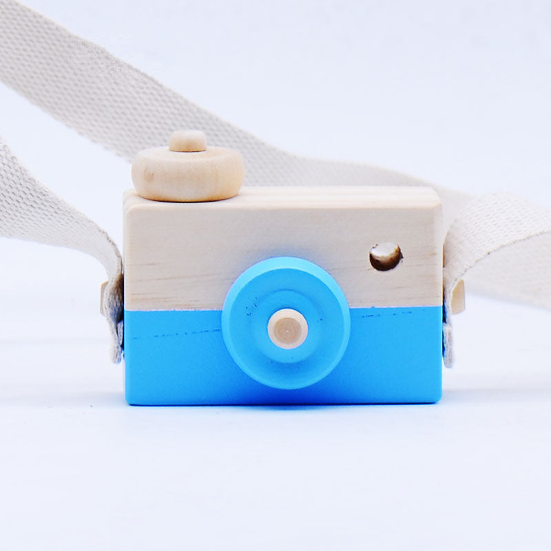Wooden Kids Camera Toy – Unisex, Creative Role Play & Learning Fun
