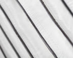 Dekbed eenpersoons percale katoen wit 200 x 200 cm, warmteklasse 2, vulgewicht 400 g/m²