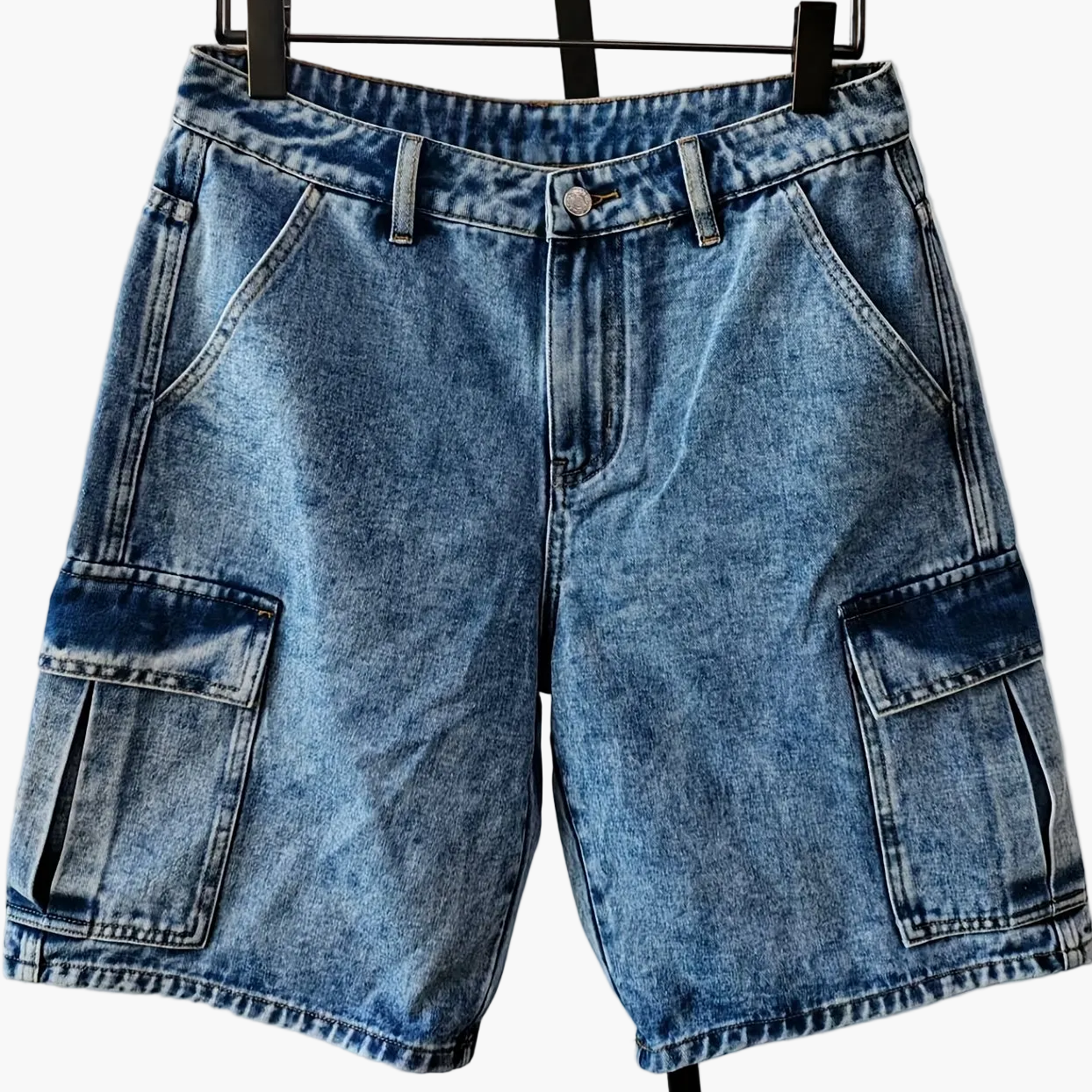 Men's Cargo Shorts in Casual Streetwear Style – Ideal for Everyday and Leisure