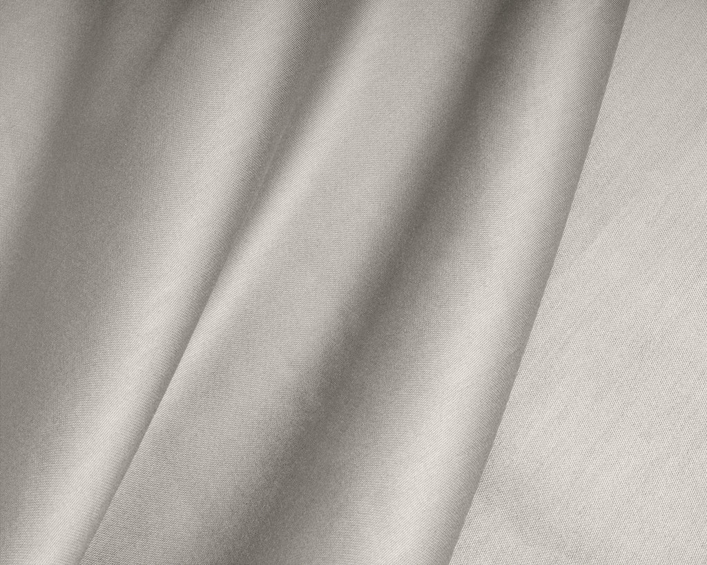 Hoeslaken katoensatijn crème 180 x 200 cm, hoekhoogte 30 cm, T210, voor tweepersoonsbed