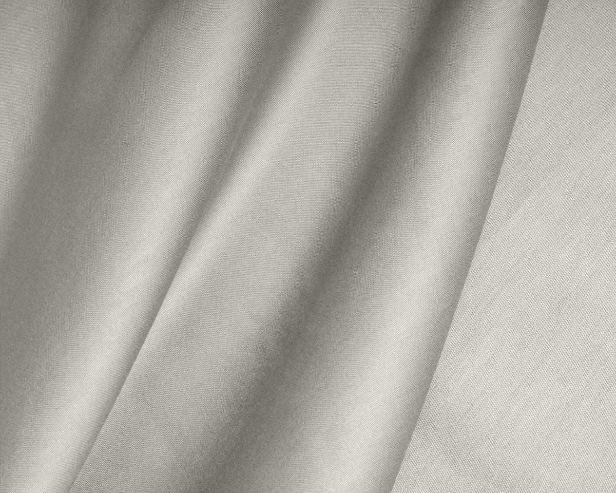 Hoeslaken katoensatijn crème 180 x 200 cm, hoekhoogte 30 cm, T210, voor tweepersoonsbed