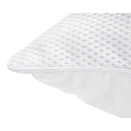 Hoofdkussen microgel ventilerend 3D-mesh perkal-katoen wit 50 x 70 cm, laag en medium stevig