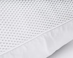 Hoofdkussen microgel ventilerend 3D-mesh perkal-katoen wit 50 x 70 cm, laag en medium stevig