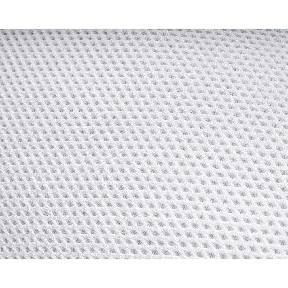 Hoofdkussen microgel ventilerend 3D-mesh perkal-katoen wit 50 x 70 cm, laag en medium stevig