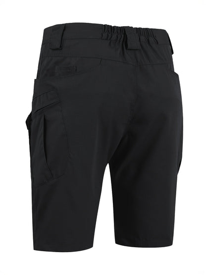 Men's Outdoor Functional Shorts with Pockets and Belt – Ideal for Hiking and Leisure