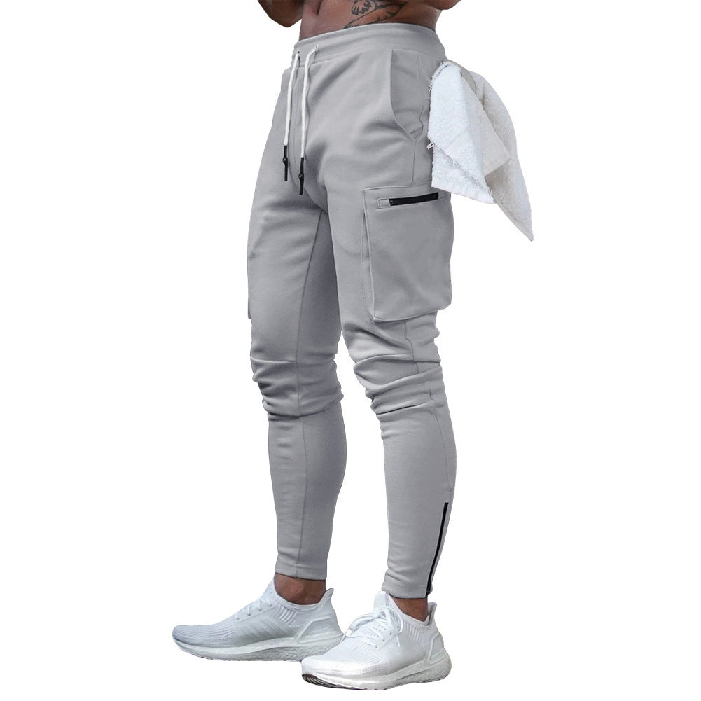 Men's Sporty Cargo Jogging Pants – Training & Leisure Joggers with Pockets, Streetwear Style