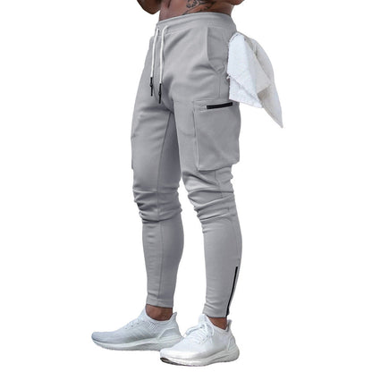 Men's Sporty Cargo Jogging Pants – Training & Leisure Joggers with Pockets, Streetwear Style