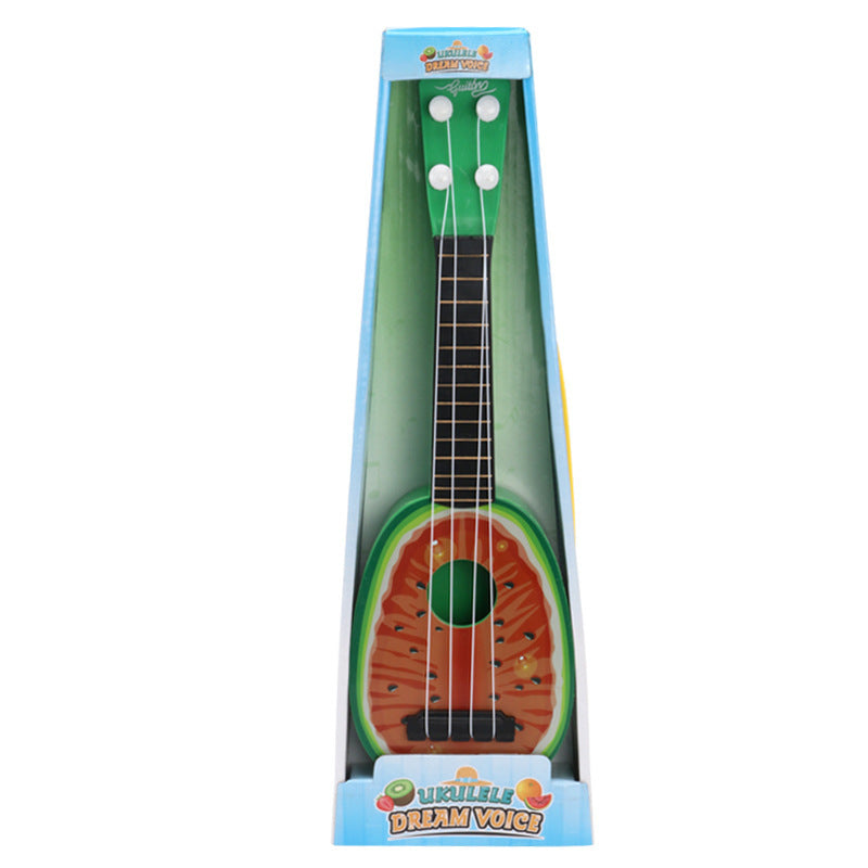 Children's Simulation Ukulele Toy – Learning Instrument for Boys and Girls, Realistic Ukulele for Early Musical Education