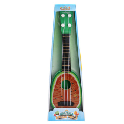 Children's Simulation Ukulele Toy – Learning Instrument for Boys and Girls, Realistic Ukulele for Early Musical Education