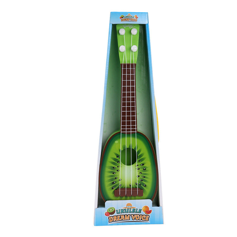 Children's Simulation Ukulele Toy – Learning Instrument for Boys and Girls, Realistic Ukulele for Early Musical Education