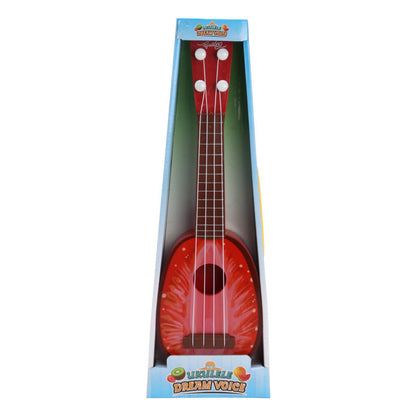 Children's Simulation Ukulele Toy – Learning Instrument for Boys and Girls, Realistic Ukulele for Early Musical Education