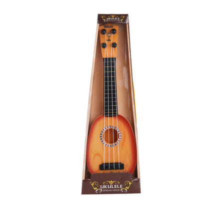 Children's Simulation Ukulele Toy – Learning Instrument for Boys and Girls, Realistic Ukulele for Early Musical Education