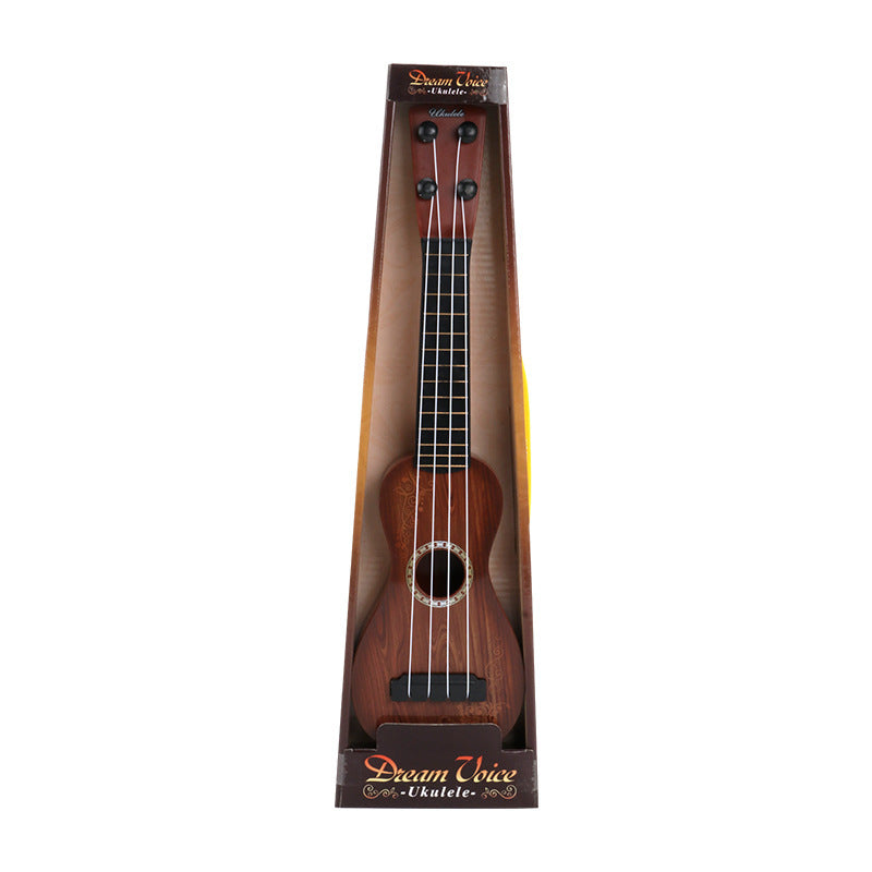 Children's Simulation Ukulele Toy – Learning Instrument for Boys and Girls, Realistic Ukulele for Early Musical Education