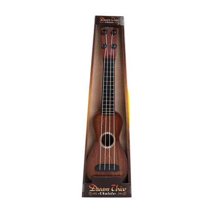Children's Simulation Ukulele Toy – Learning Instrument for Boys and Girls, Realistic Ukulele for Early Musical Education