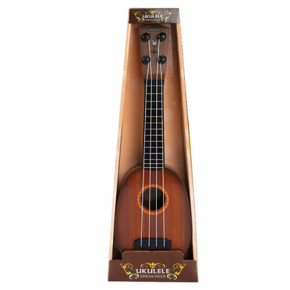 Children's Simulation Ukulele Toy – Learning Instrument for Boys and Girls, Realistic Ukulele for Early Musical Education
