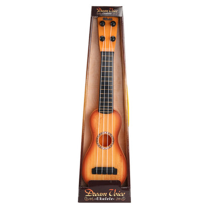 Children's Simulation Ukulele Toy – Learning Instrument for Boys and Girls, Realistic Ukulele for Early Musical Education