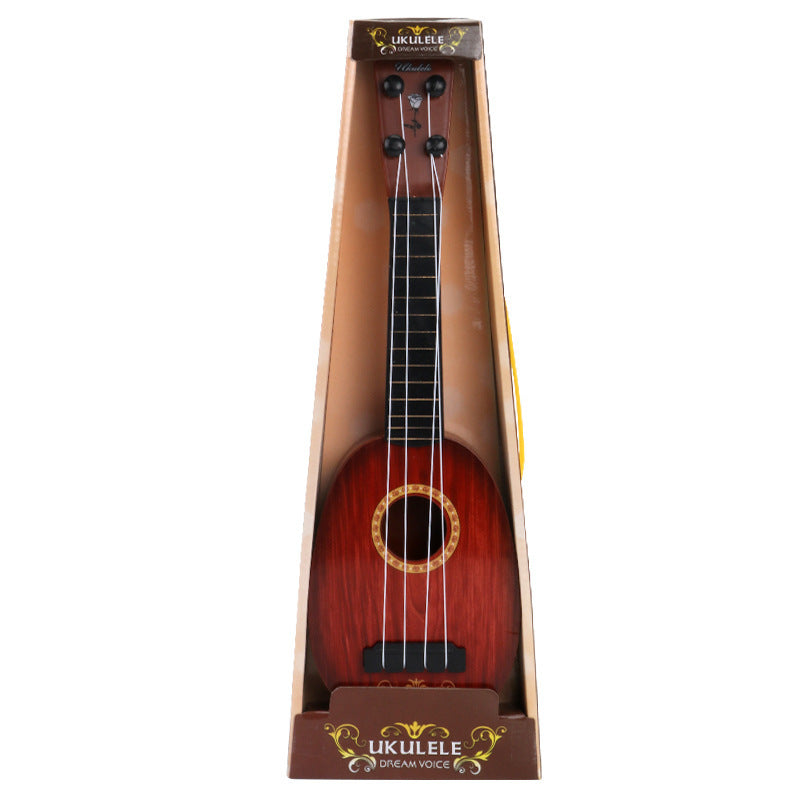 Children's Simulation Ukulele Toy – Learning Instrument for Boys and Girls, Realistic Ukulele for Early Musical Education