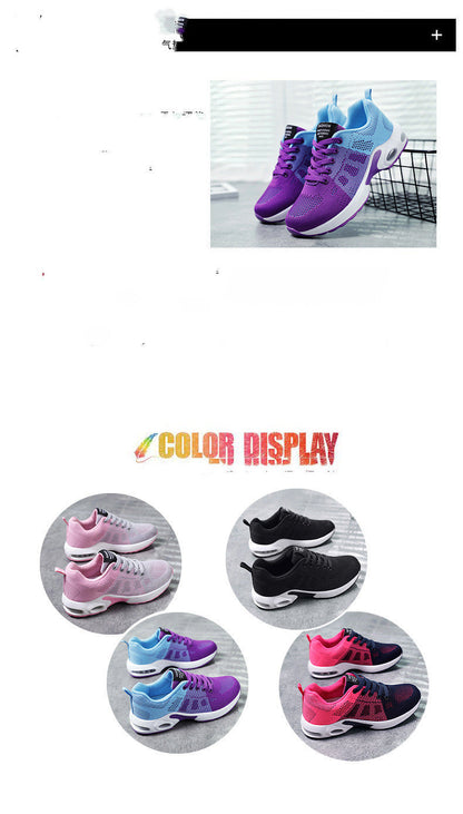 Women's Lightweight Mesh Sneakers – Breathable Sports Shoes for Everyday & Fitness