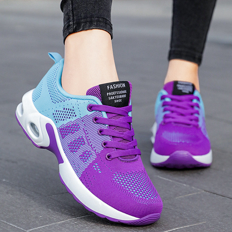 Women's Lightweight Mesh Sneakers – Breathable Sports Shoes for Everyday & Fitness