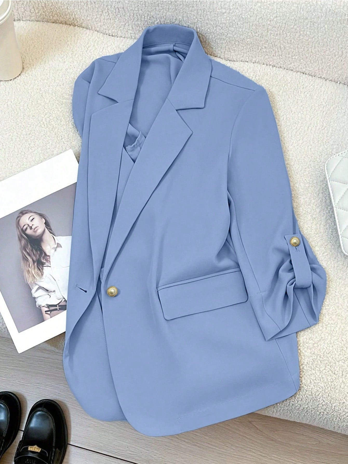 Women's Blazer Set – Modern Business Casual Suit for Office & Everyday Wear
