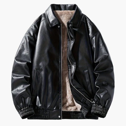 Men's bomber jacket in casual style with zipper – ideal for leisure and everyday use