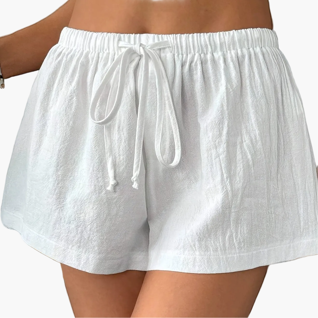 Damen Freizeitshorts mit Kordelzug für Alltag und Sommer
