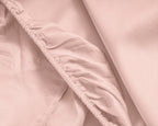 Hoeslaken katoensatijn roze 70 x 200 cm, hoekhoogte 30 cm, voor de slaapkamer