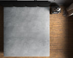 Hoeslaken fluweel polyester grijs 180 x 200 cm, hoekhoogte 30 cm, voor de slaapkamer