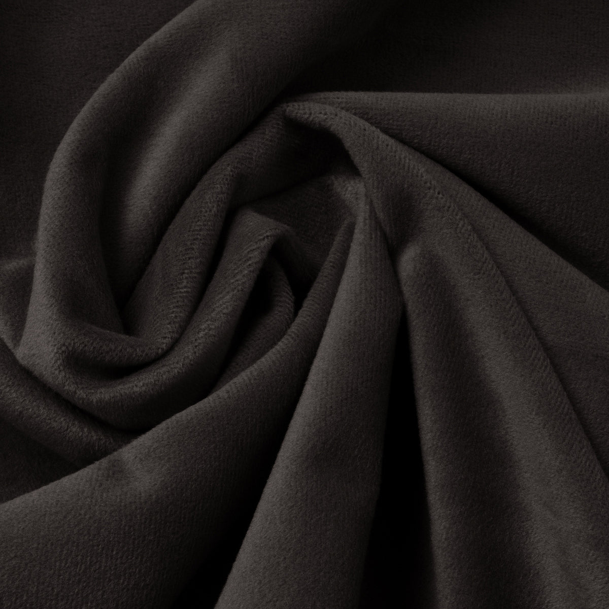 Dekbedovertrek fluweel polyester zwart met ruches 200 x 220 cm, met kussenslopen, slaapkamer