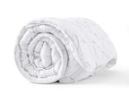 Dekbed polyester bamboe touch wit 240 x 200 cm, holle vezelvulling, warmteklasse 2