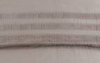 Dekbedovertrek Bali percale katoen taupe 200 x 220 cm, met 2 kussenslopen 60 x 70 cm