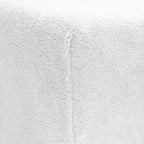 Hoeslaken teddy polyester wit 180 x 200 cm, hoekhoogte 30 cm, voor tweepersoonsbed