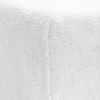 Hoeslaken teddy polyester wit 180 x 200 cm, hoekhoogte 30 cm, voor tweepersoonsbed