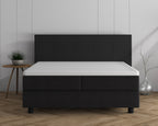 Hoeslaken topper double jersey katoen wit 140 x 200/220 cm, voor toppers van 8–15 cm