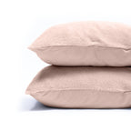 Kussenslopen teddy polyester roze 60 x 70 cm, set van 2 met enveloppsluiting voor de slaapkamer