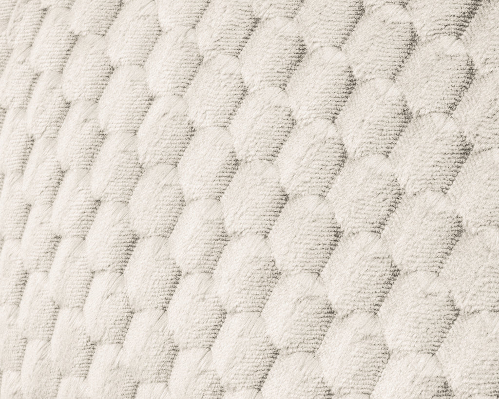 Leeskussen met armleuningen polyester jacquardflanel crème 34 x 50 cm, met draaghandvat voor bed en bank